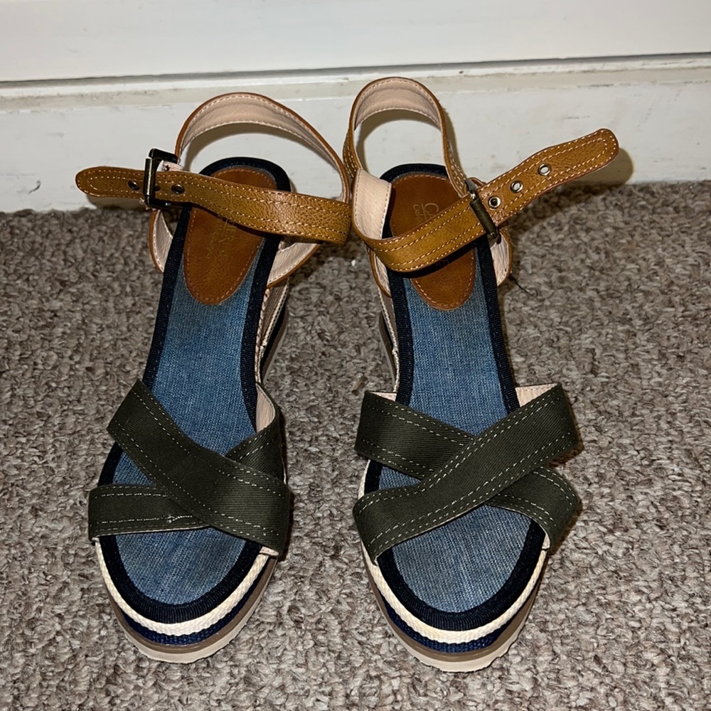 Wedge heels